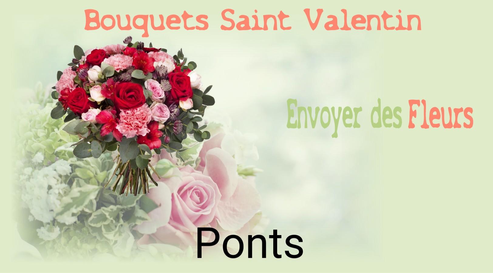Roses de Saint-Valentin livrées à Ponts