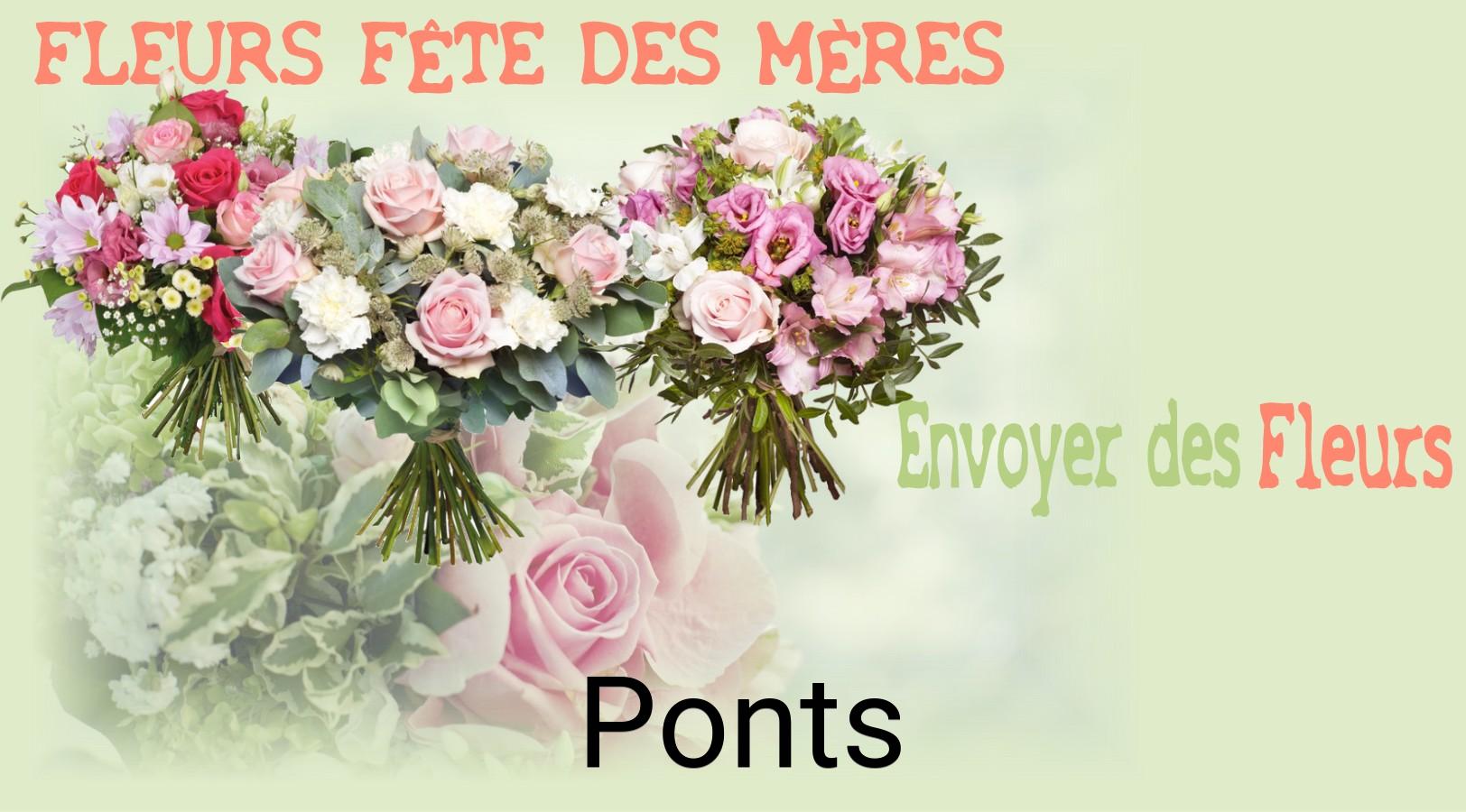 Bouquet de Fête des Mères livré à Ponts